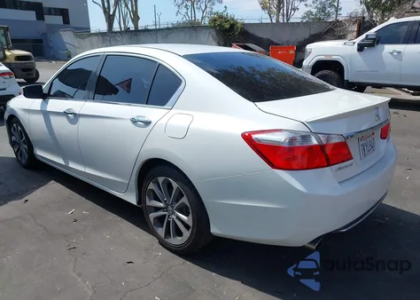2015 Honda Accord Sport from USA, damaged, VIN 1HGCR2F5XFA179895